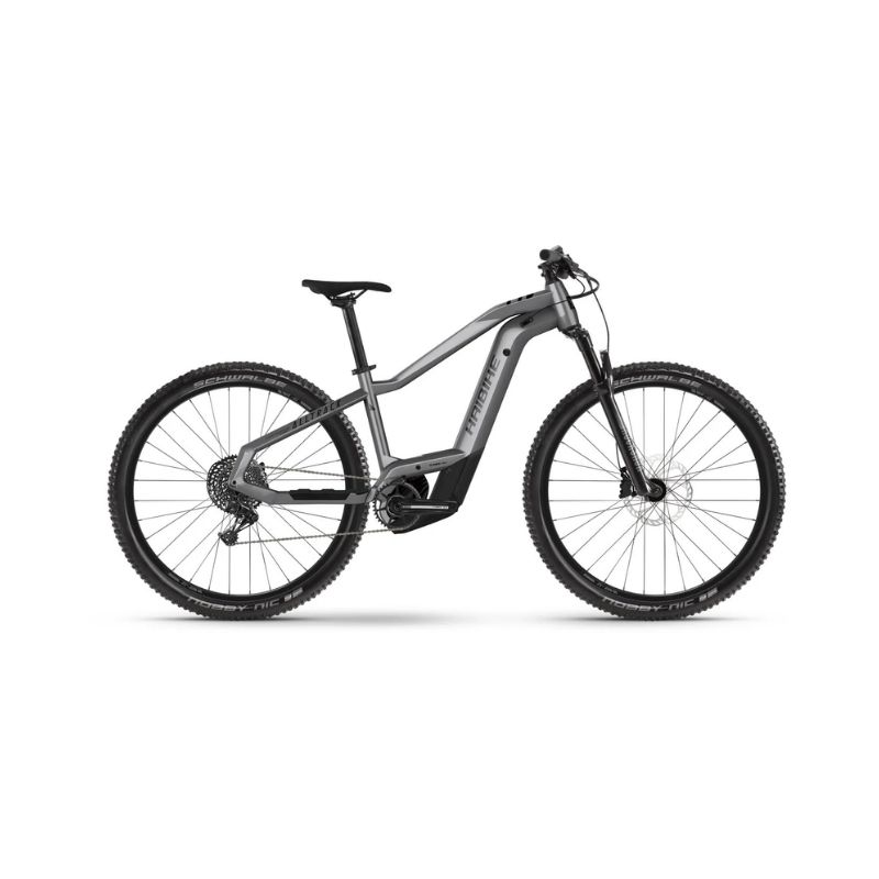 Haibike ALLTRACK 9 Silber Matt Glänzend Schwarz